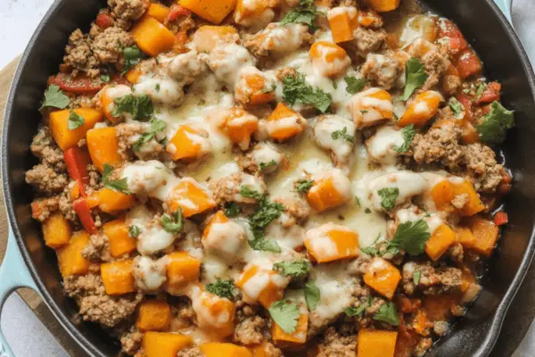 easy Turkey Butternut Squash