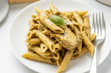 easy chicken pesto pasta recipe