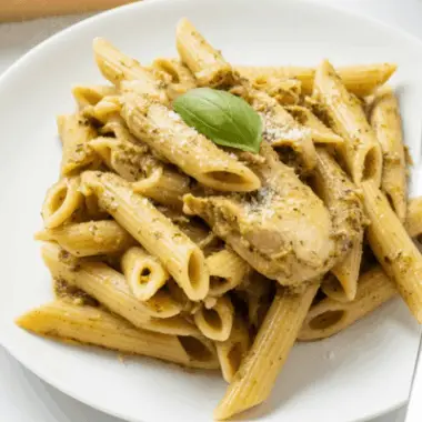 easy chicken pesto pasta recipe