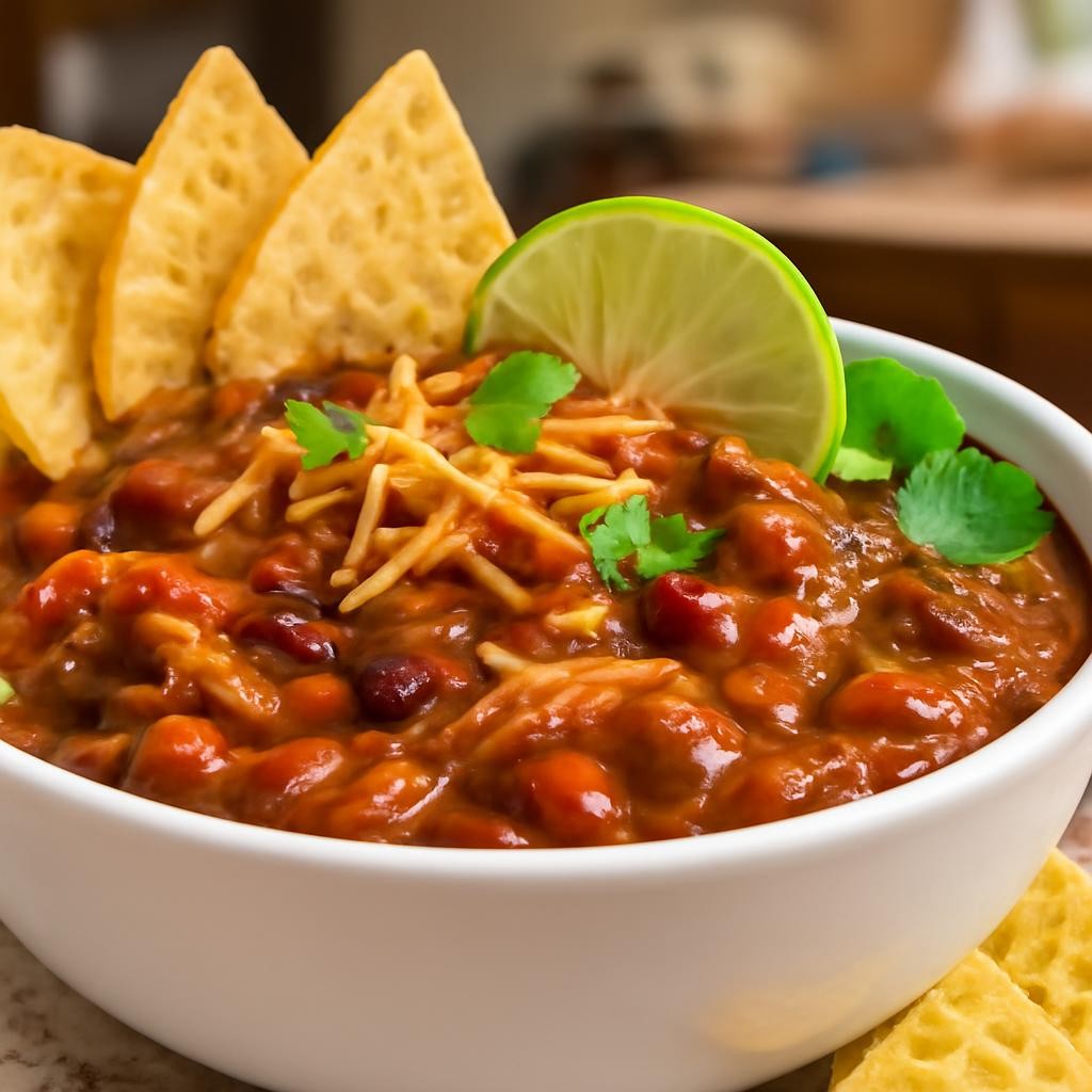 slow cooker chicken chili recipe
