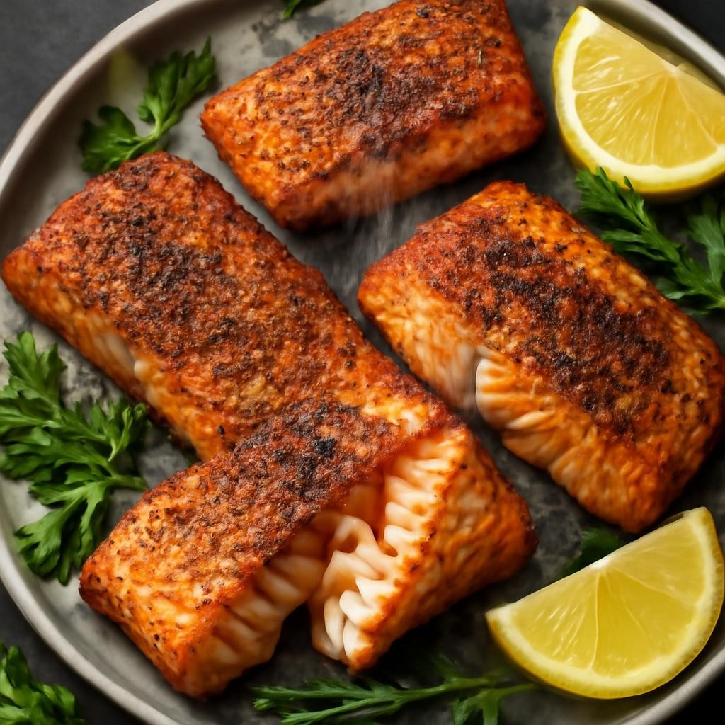 Air Fryer Salmon