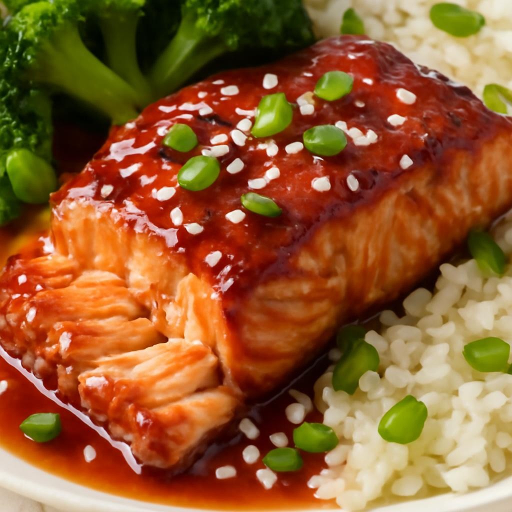 Baked Teriyaki Salmon