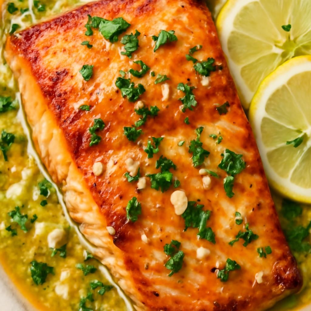 Garlic Butter Salmon recipe