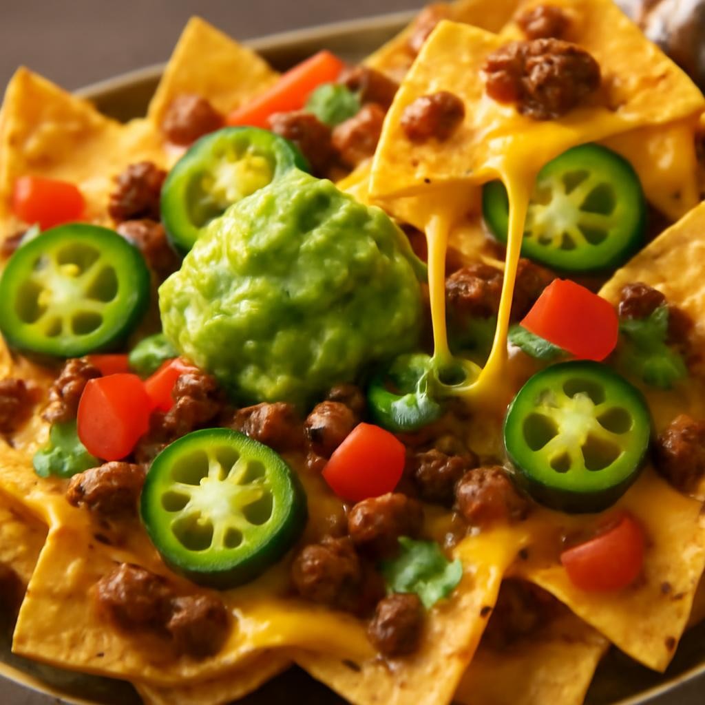Loaded Beef Nachos