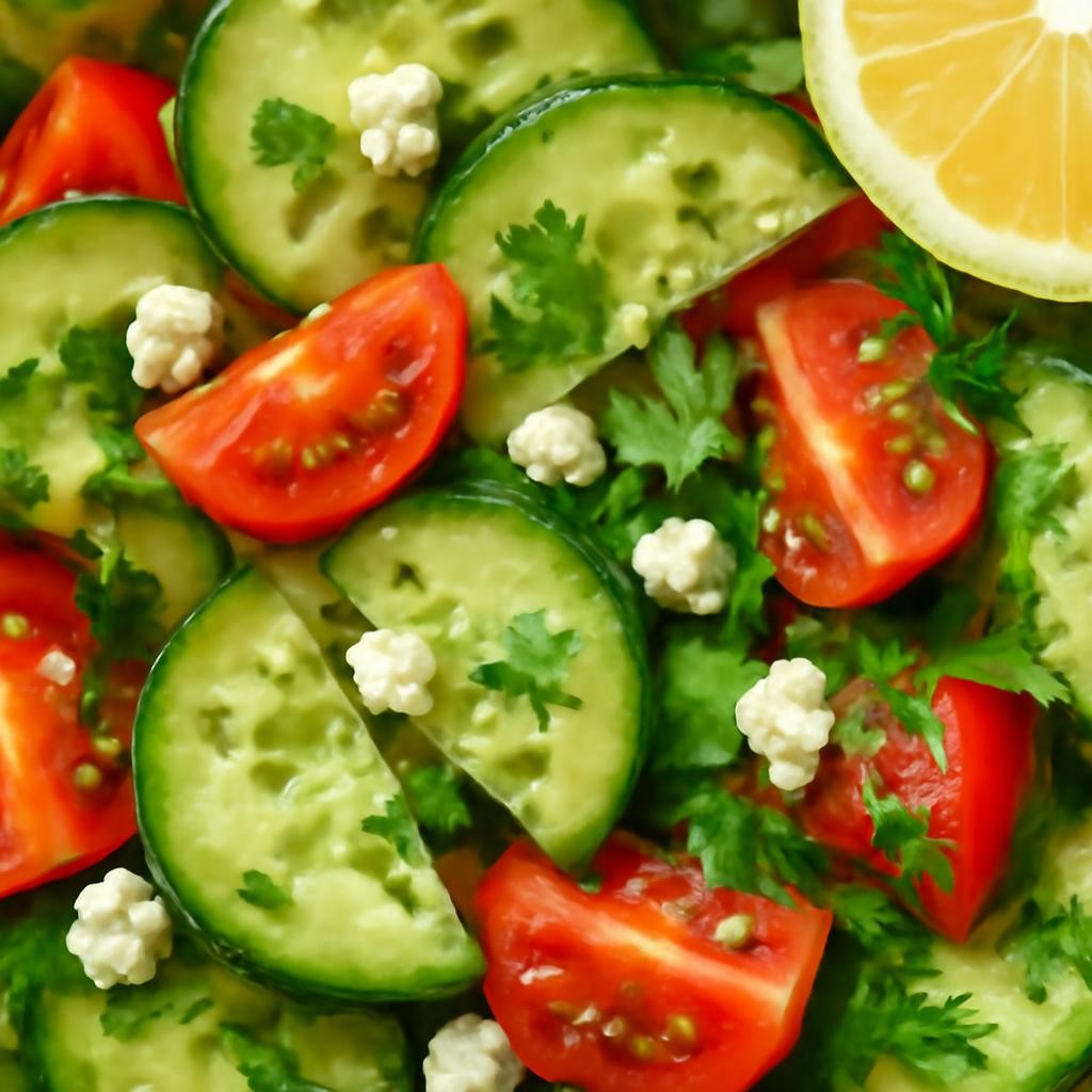Mediterranean Cucumber Salad