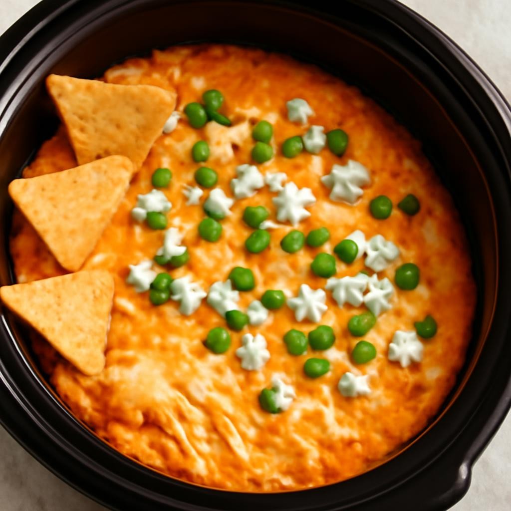Slow Cooker Buffalo Chicken Dip