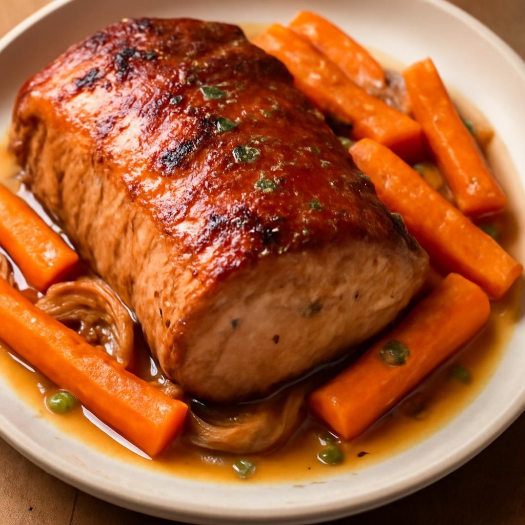 Slow Cooker Pork Loin Roast recipe