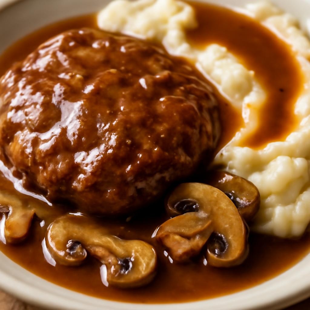Slow Cooker Salisbury Steak
