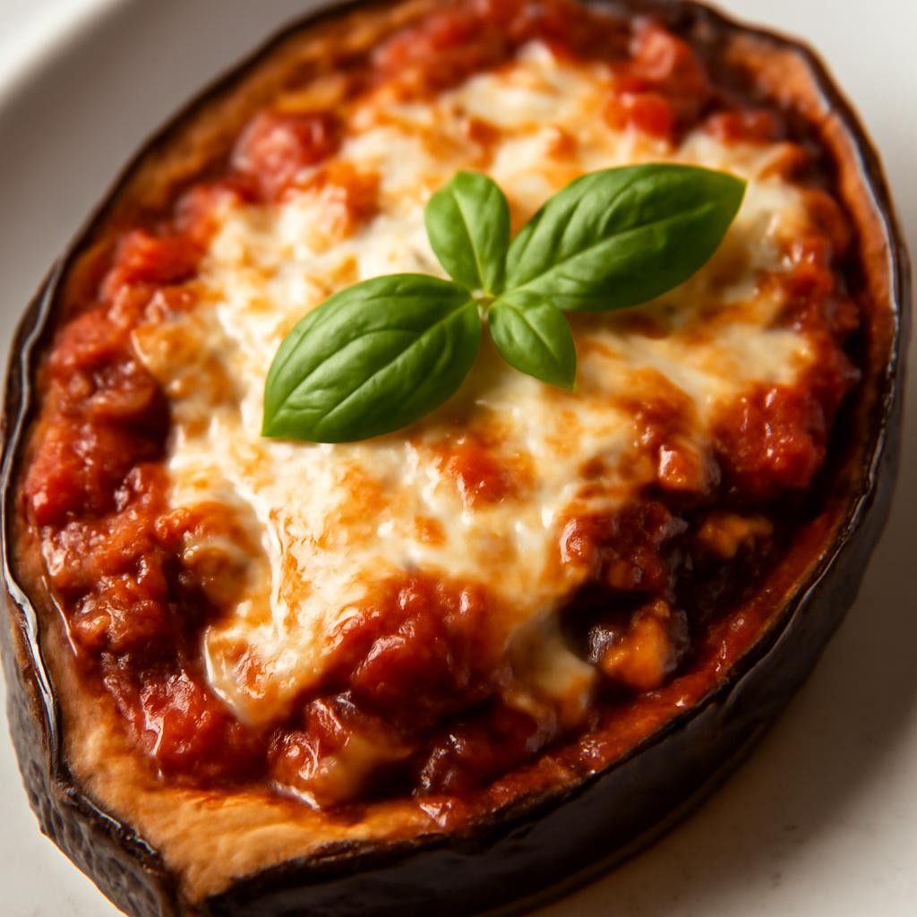 Stuffed Eggplant Parmesan