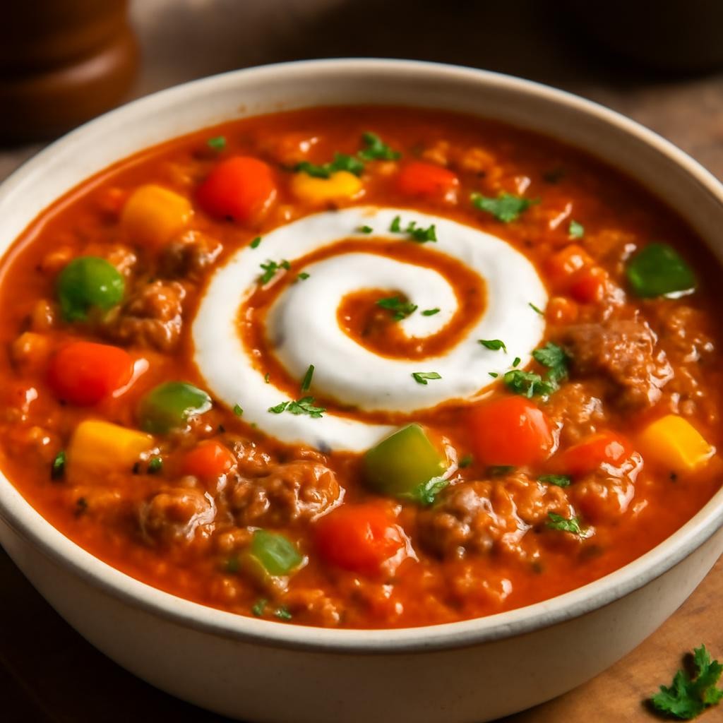 Stuffed Pepper Soup