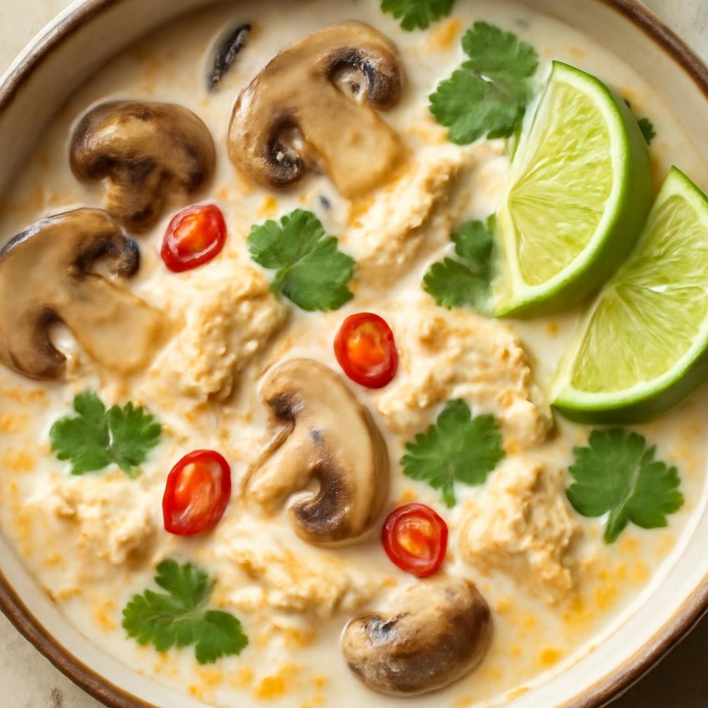 Tom Kha Gai (Thai Coconut Soup)