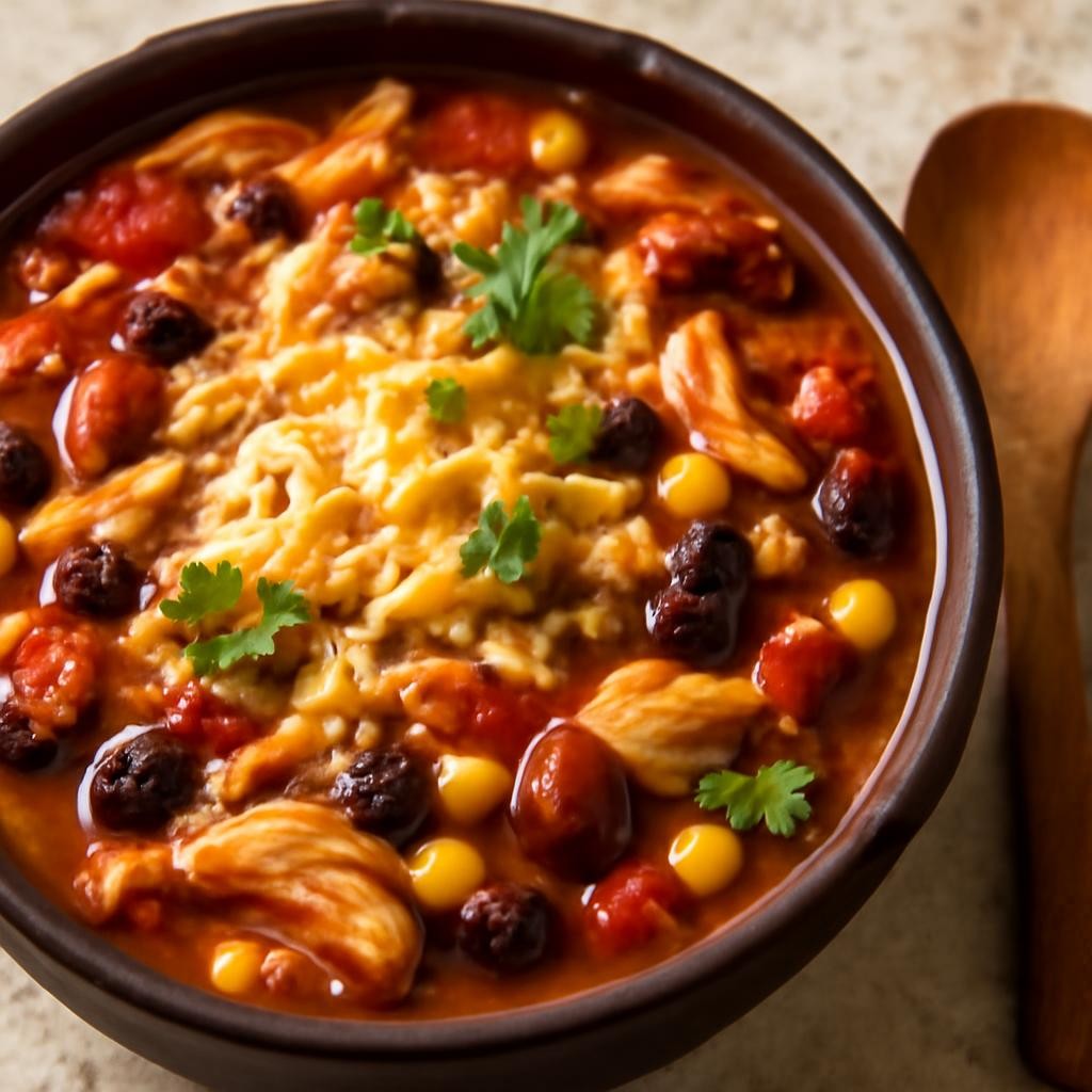 slow cooker chicken chili recipe