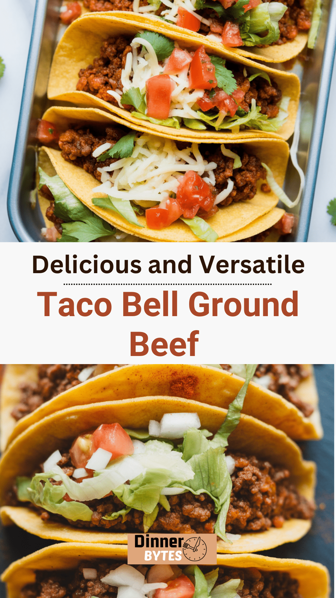 taco bell ground beef recipe