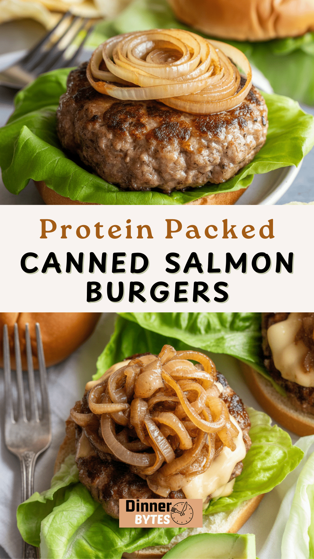 Canned Salmon Burgers