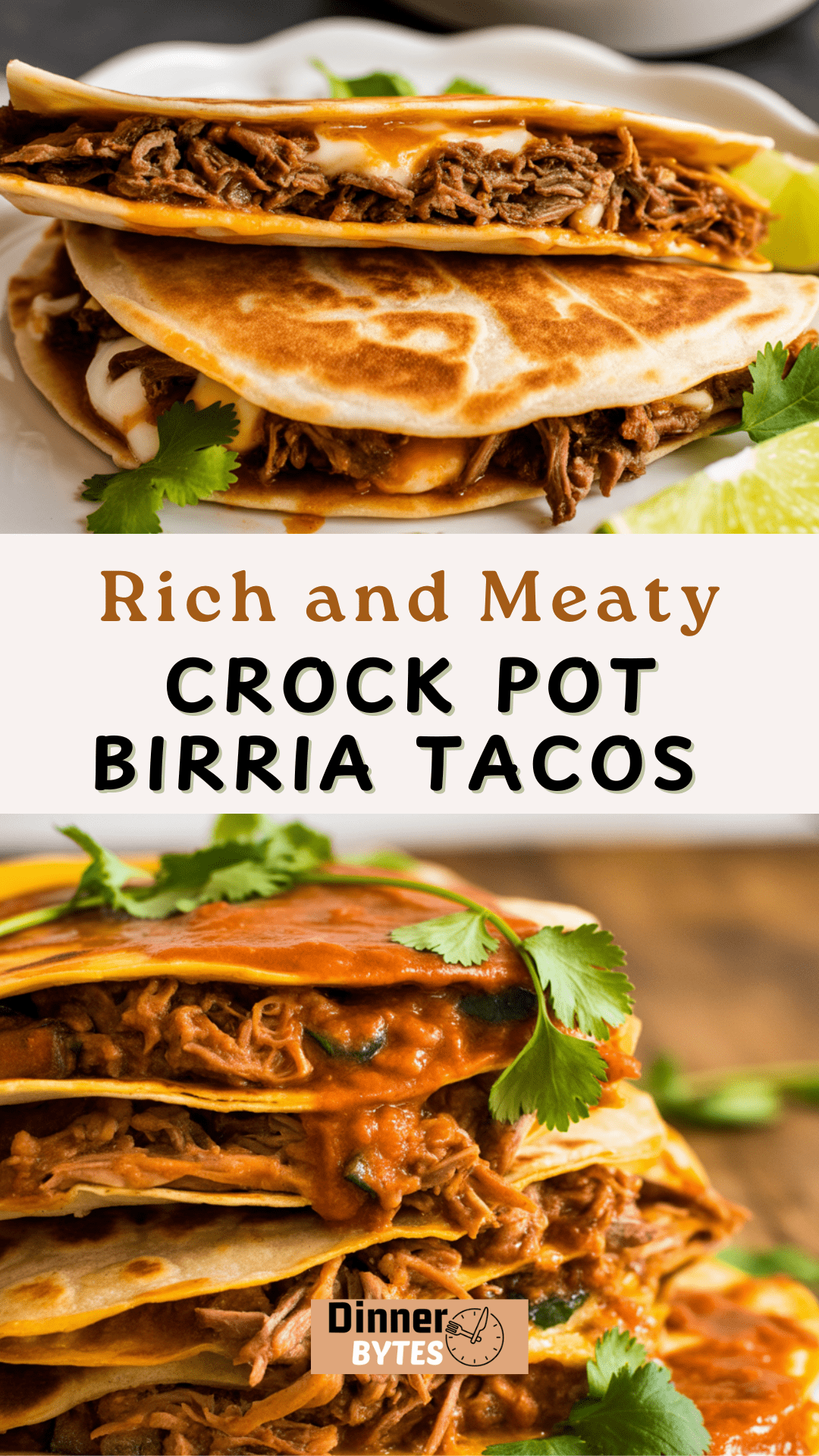 Crock Pot Birria Tacos