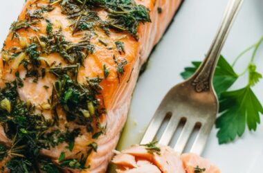Dijon Baked Salmon
