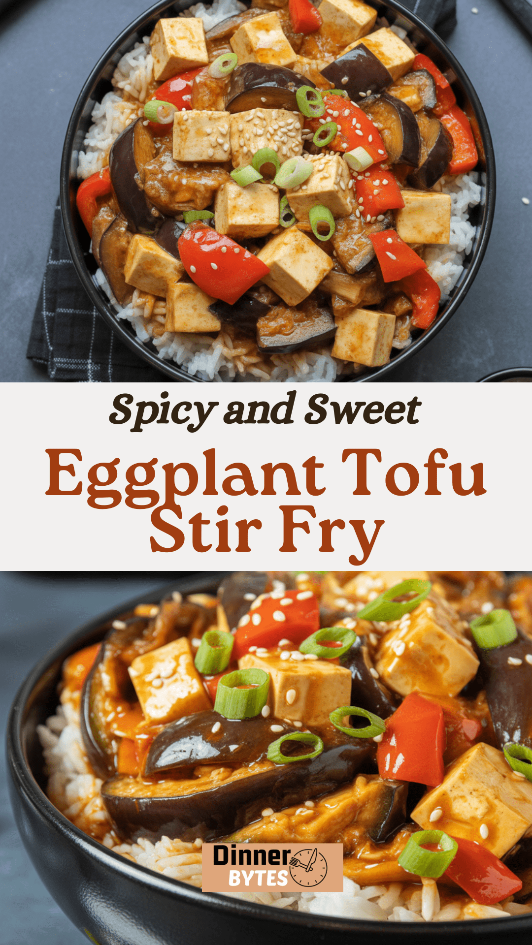 Eggplant Tofu Stir Fry