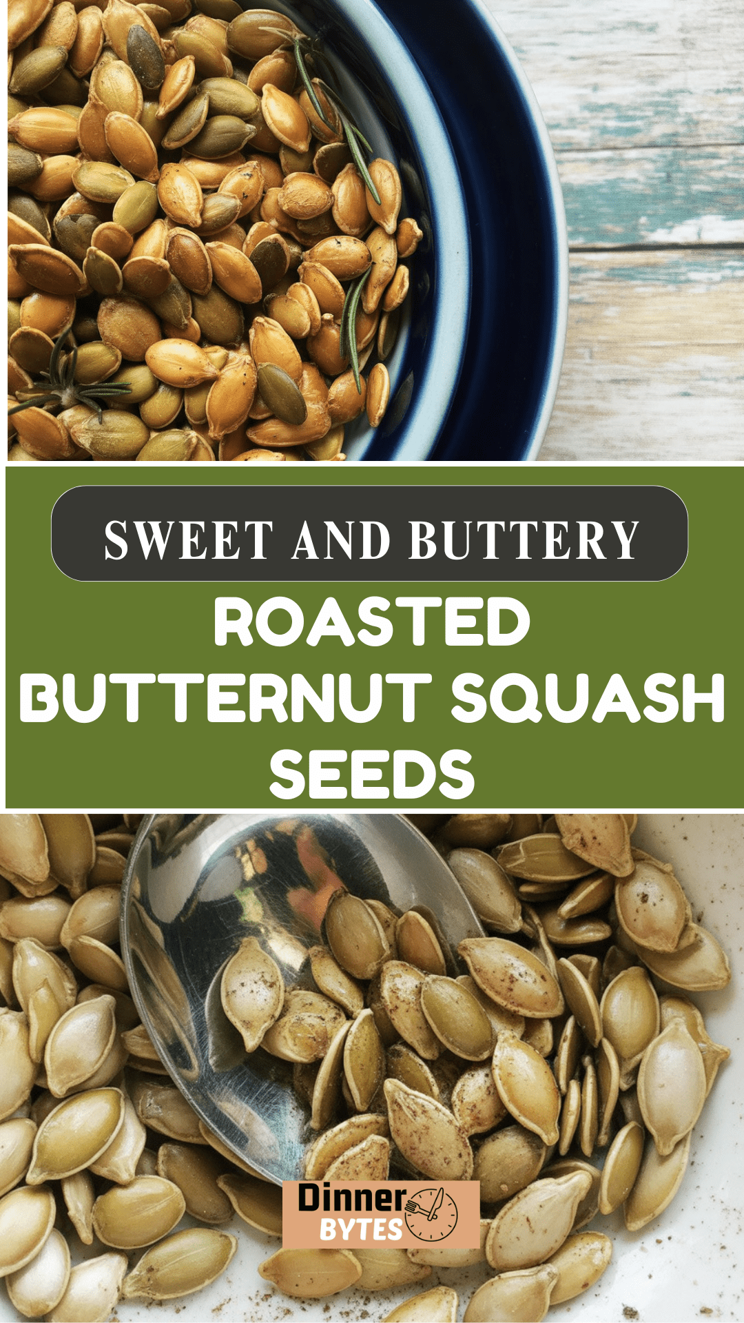 Roasted Butternut Squash Seeds