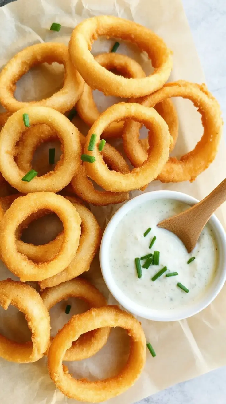 Air Fryer Onion Rings recipe