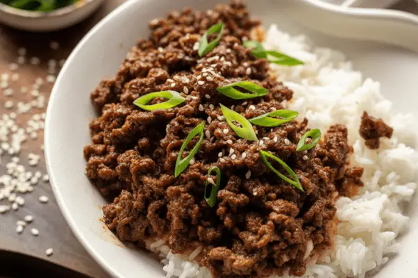best Asian Ground Beef