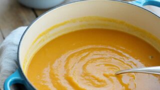Butternut Squash and Sweet Potato Soup
