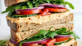 Panera Mediterranean Veggie Sandwich