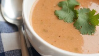 Roasted Eggplant Soup