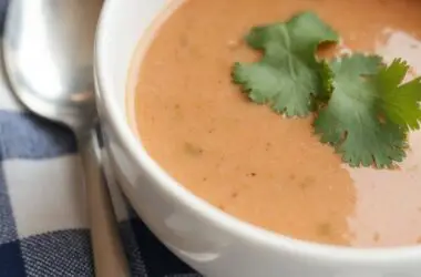 Roasted Eggplant Soup