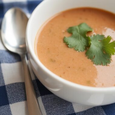 Roasted Eggplant Soup