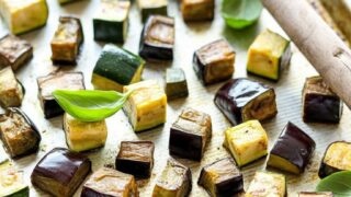 Roasted Eggplant and Zucchini