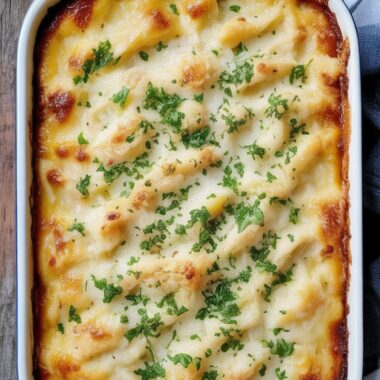 Acorn and Butternut Squash Gratin Casserole