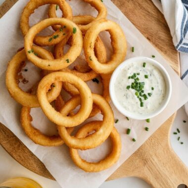 Air Fryer Onion Rings recipe