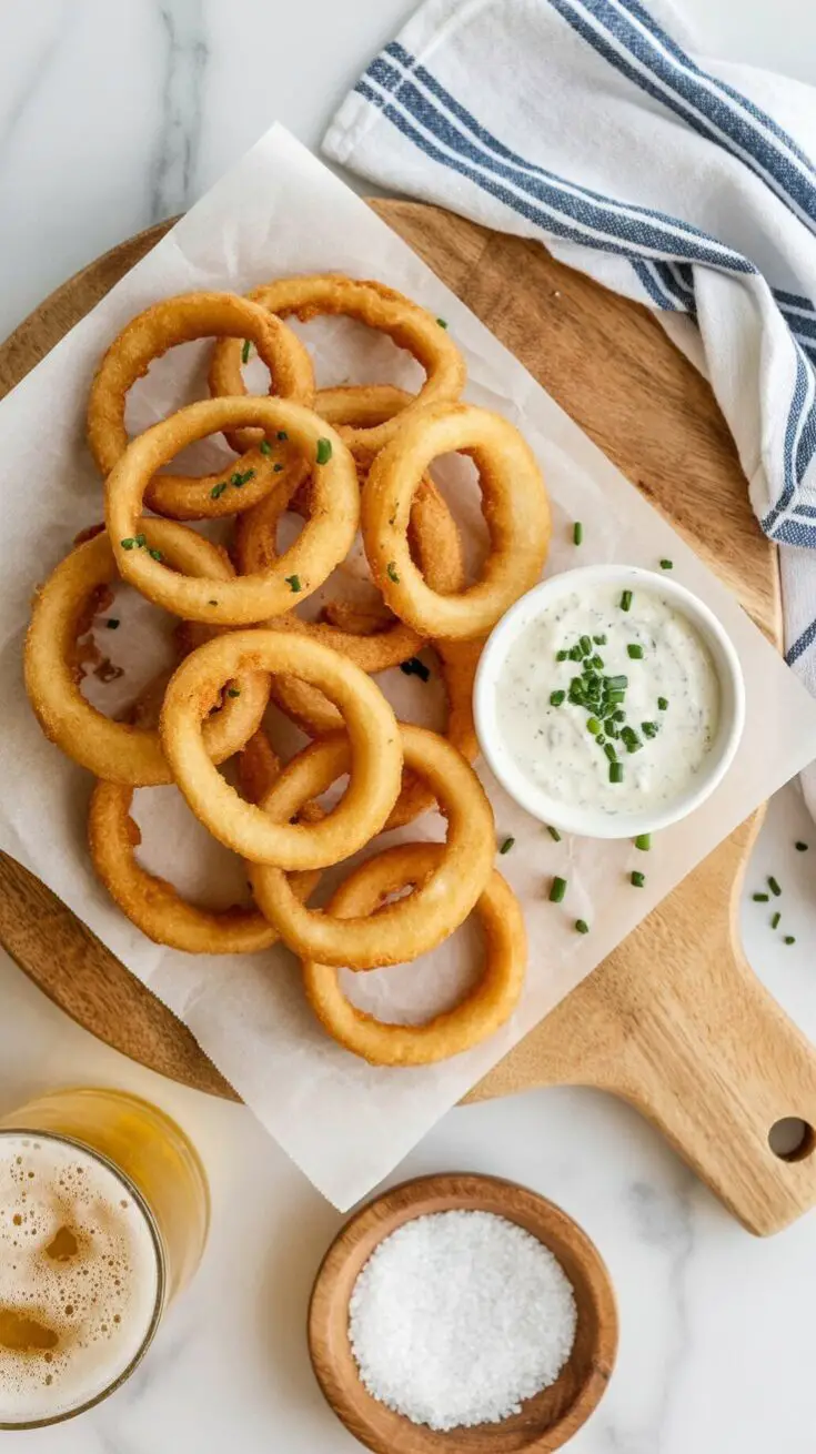 Air Fryer Onion Rings recipe