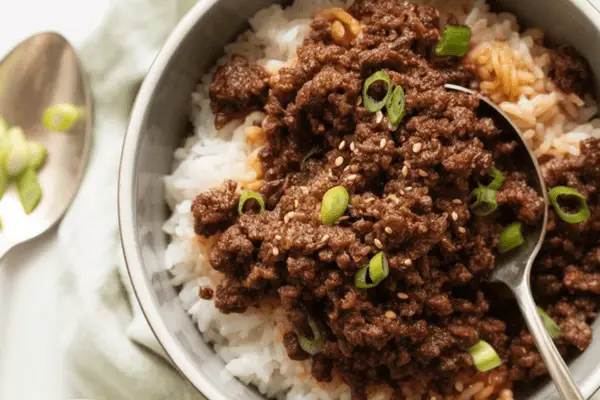 easy Asian Ground Beef