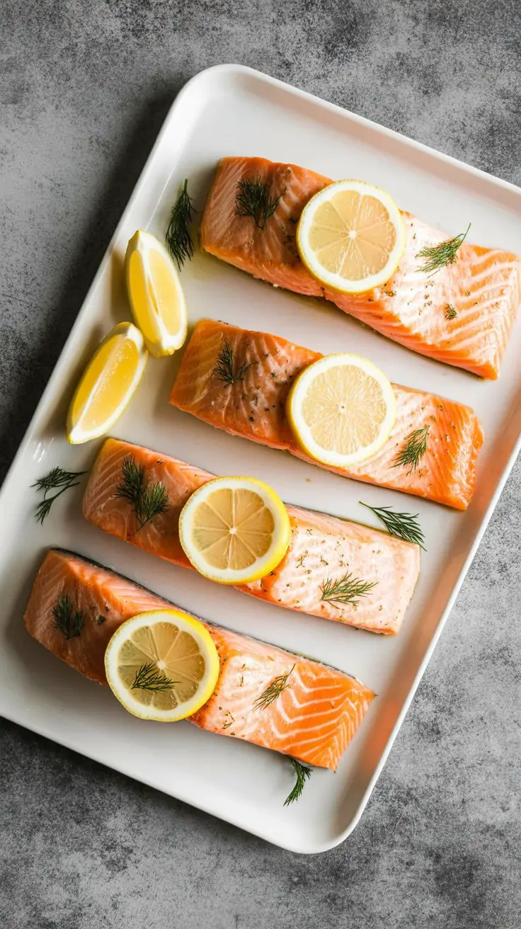 Baked King Salmon