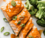 Bourbon Glazed Salmon