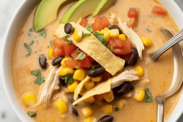 easy Chicken Taco Soup
