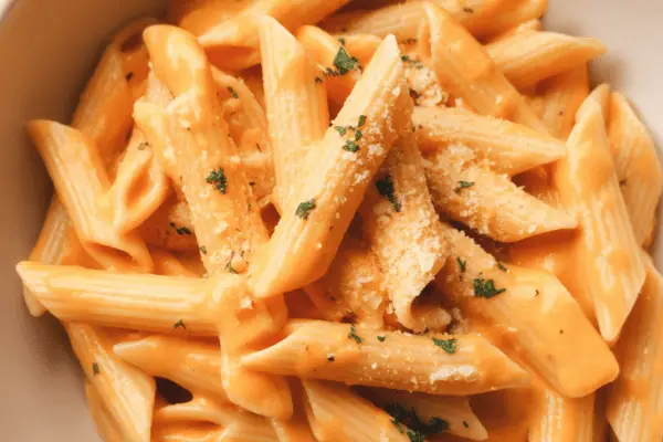 easy Creamy Tomato Pasta