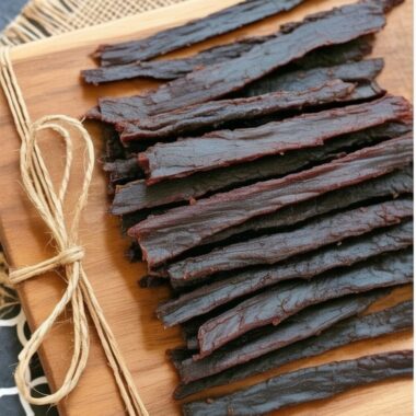 Ground Beef Jerky Recipe dehydrator