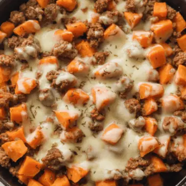 easy Ground Turkey Sweet Potato