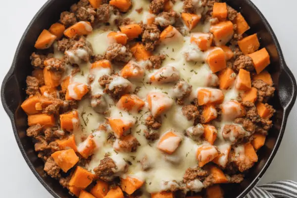 easy Ground Turkey Sweet Potato