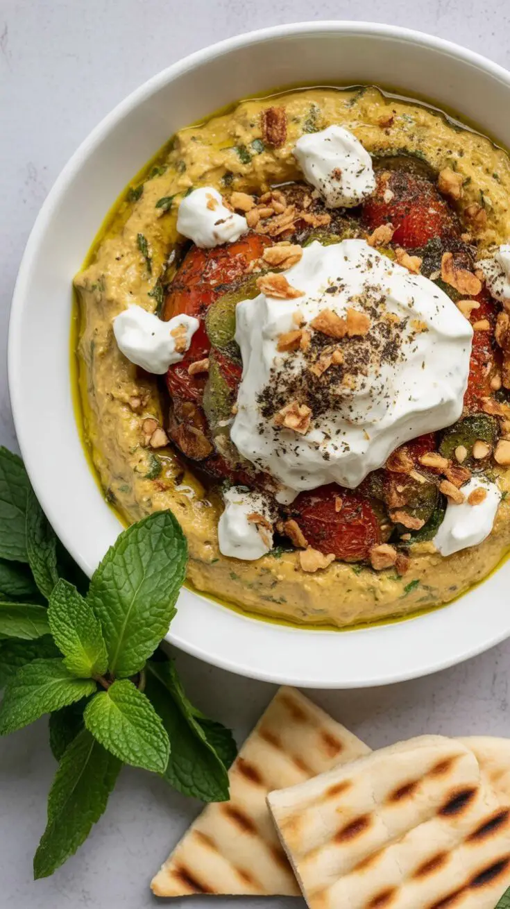 Kashke Bademjan (Persian Eggplant Dip)