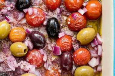 Mediterranean Baked White Fish