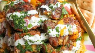 Mediterranean Chicken Rice Bowls
