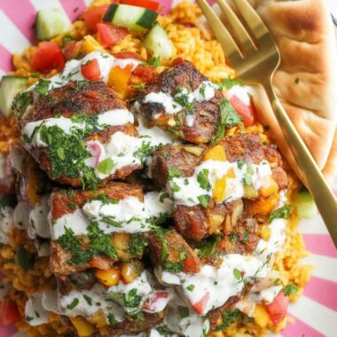Mediterranean Chicken Rice Bowls