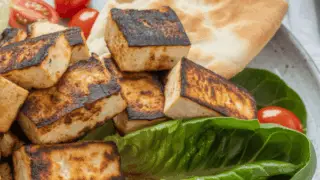 easy Mediterranean Grilled Tofu