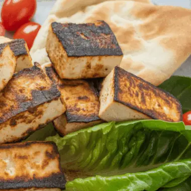 easy Mediterranean Grilled Tofu
