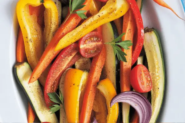 easy Mediterranean Roasted Vegetables