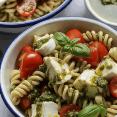 easy Pesto Pasta Salad