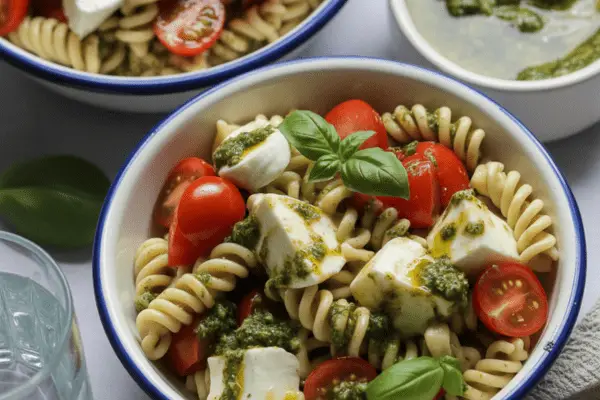 easy Pesto Pasta Salad